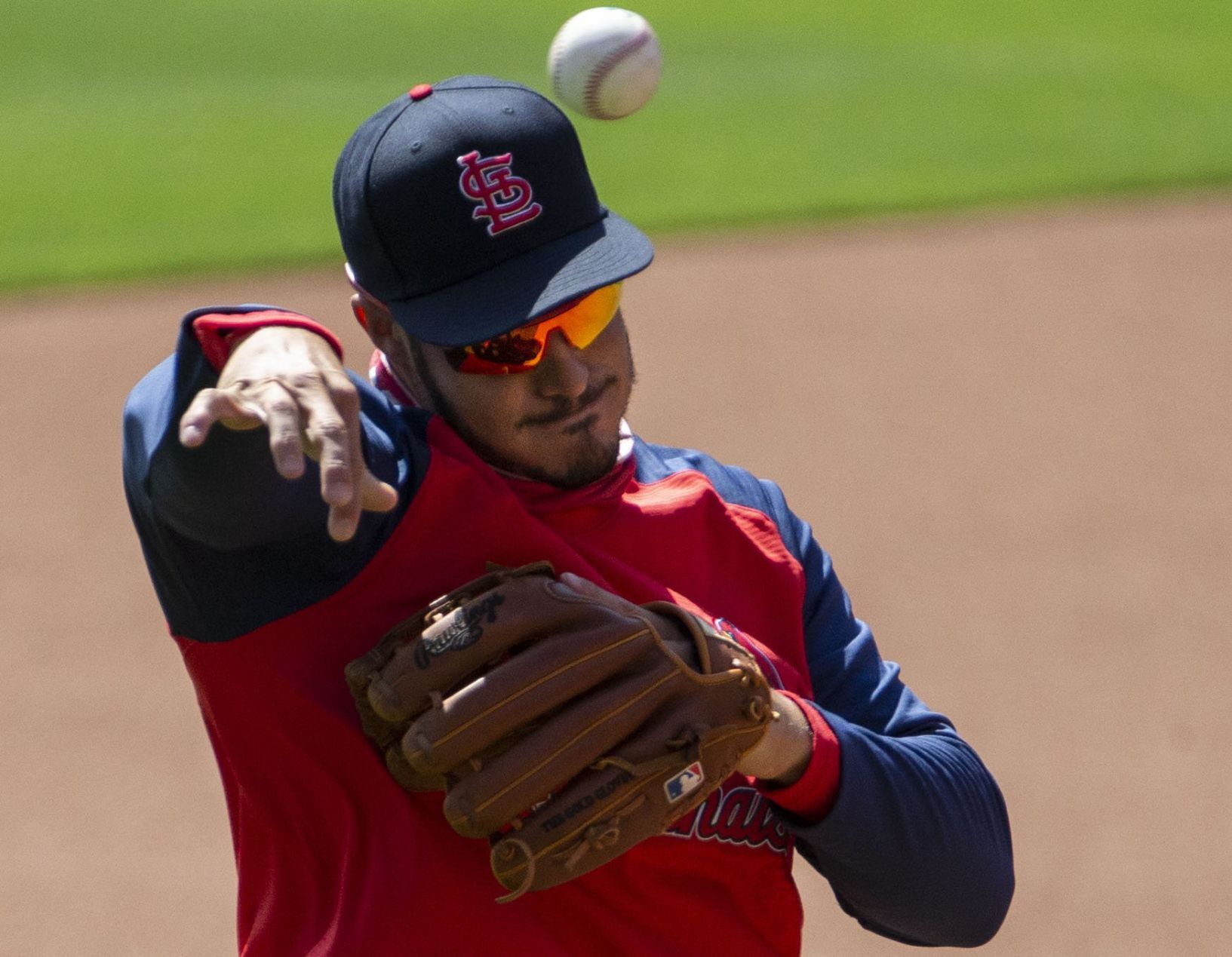 Cardinals hold a team workout ahead of opening day